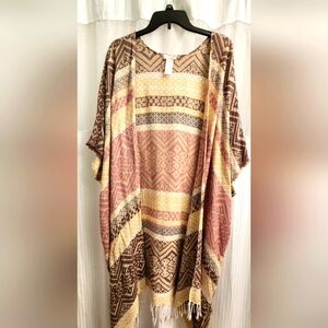 FREE PEOPLE Boho wrap cover up